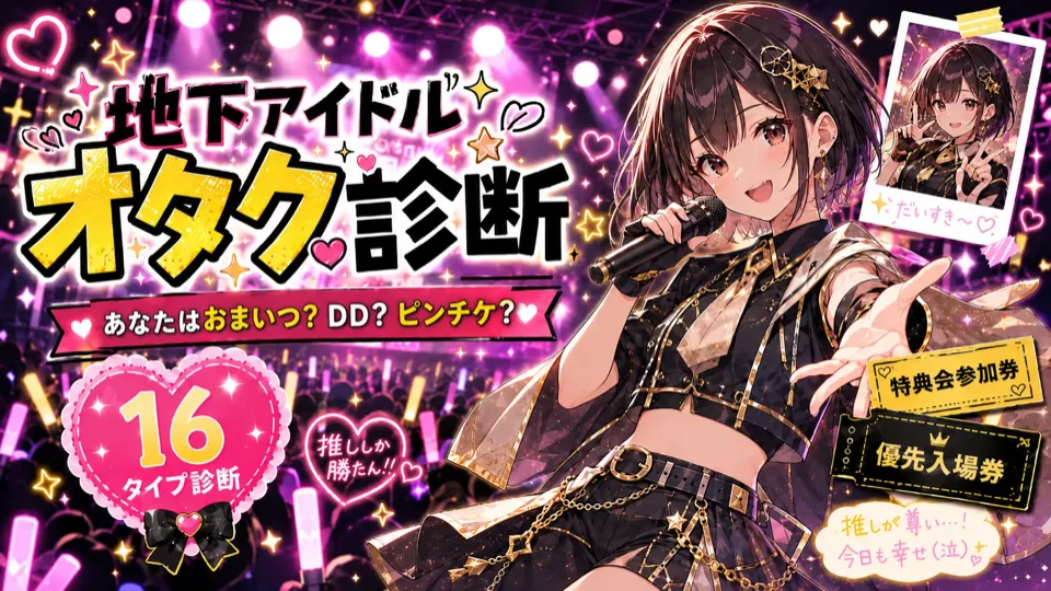 地下アイドルオタク診断