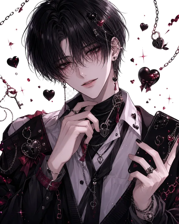しおんの立ち絵（ヤンデレ独占系）